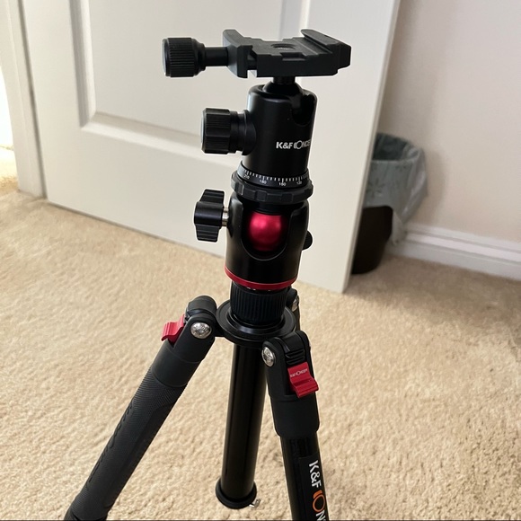 K&F Concept 67 inch Camera Tripod Horizontal Aluminum Tripods Portable Monopod - Picture 9 of 9